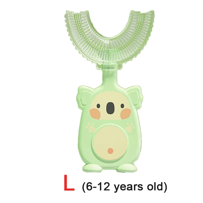 Baby Toothbrush Children'S Teeth Oral Care Cleaning Brush Soft Silicone Teethers Baby Toothbrush New Born Baby Items 2-12Y