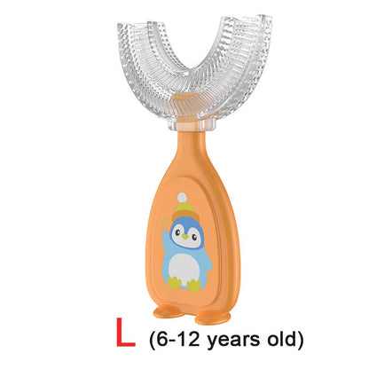 Baby Toothbrush Children'S Teeth Oral Care Cleaning Brush Soft Silicone Teethers Baby Toothbrush New Born Baby Items 2-12Y