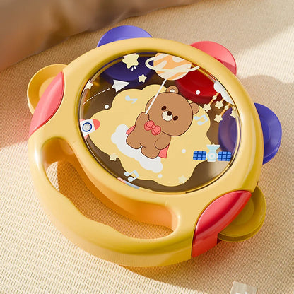 Baby Toys, Hand-Held Drums, Percussion Instruments, Baby Hand-Held Tambourines