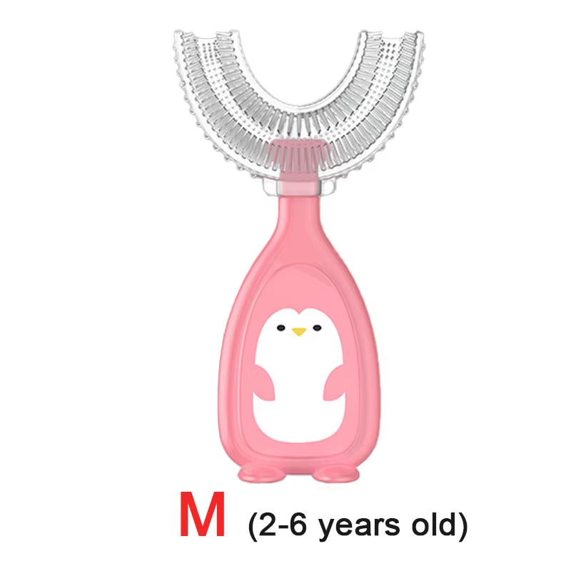 Baby Toothbrush Children'S Teeth Oral Care Cleaning Brush Soft Silicone Teethers Baby Toothbrush New Born Baby Items 2-12Y