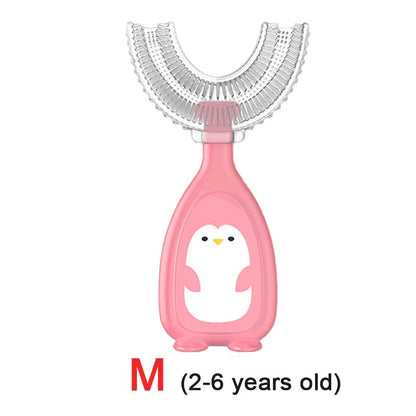 Baby Toothbrush Children'S Teeth Oral Care Cleaning Brush Soft Silicone Teethers Baby Toothbrush New Born Baby Items 2-12Y