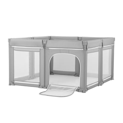 Uimoso Baby Playpen and Safety Gate, 120x120 cm
