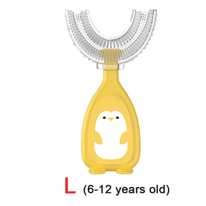 Baby Toothbrush Children'S Teeth Oral Care Cleaning Brush Soft Silicone Teethers Baby Toothbrush New Born Baby Items 2-12Y