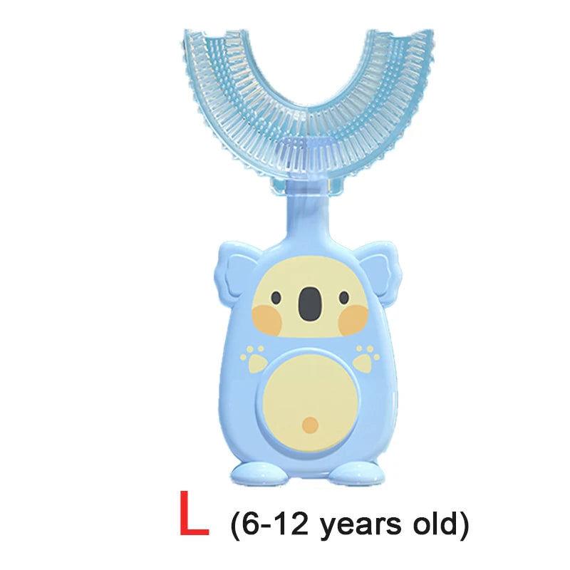 Baby Toothbrush Children'S Teeth Oral Care Cleaning Brush Soft Silicone Teethers Baby Toothbrush New Born Baby Items 2-12Y