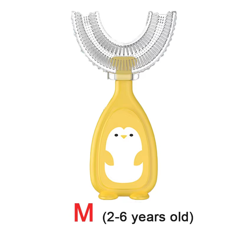 Baby Toothbrush Children'S Teeth Oral Care Cleaning Brush Soft Silicone Teethers Baby Toothbrush New Born Baby Items 2-12Y