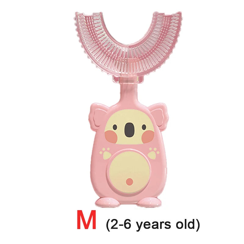 Baby Toothbrush Children'S Teeth Oral Care Cleaning Brush Soft Silicone Teethers Baby Toothbrush New Born Baby Items 2-12Y