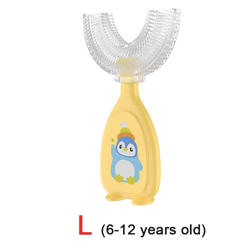 Baby Toothbrush Children'S Teeth Oral Care Cleaning Brush Soft Silicone Teethers Baby Toothbrush New Born Baby Items 2-12Y