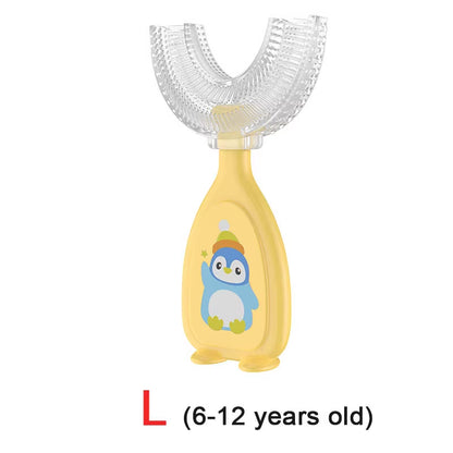 Baby Toothbrush Children'S Teeth Oral Care Cleaning Brush Soft Silicone Teethers Baby Toothbrush New Born Baby Items 2-12Y