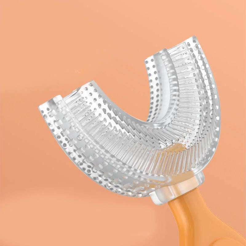 Baby Toothbrush Children'S Teeth Oral Care Cleaning Brush Soft Silicone Teethers Baby Toothbrush New Born Baby Items 2-12Y