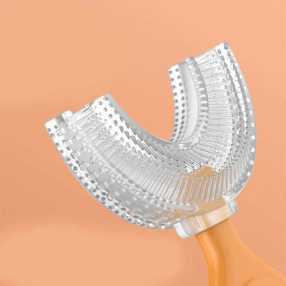 Baby Toothbrush Children'S Teeth Oral Care Cleaning Brush Soft Silicone Teethers Baby Toothbrush New Born Baby Items 2-12Y
