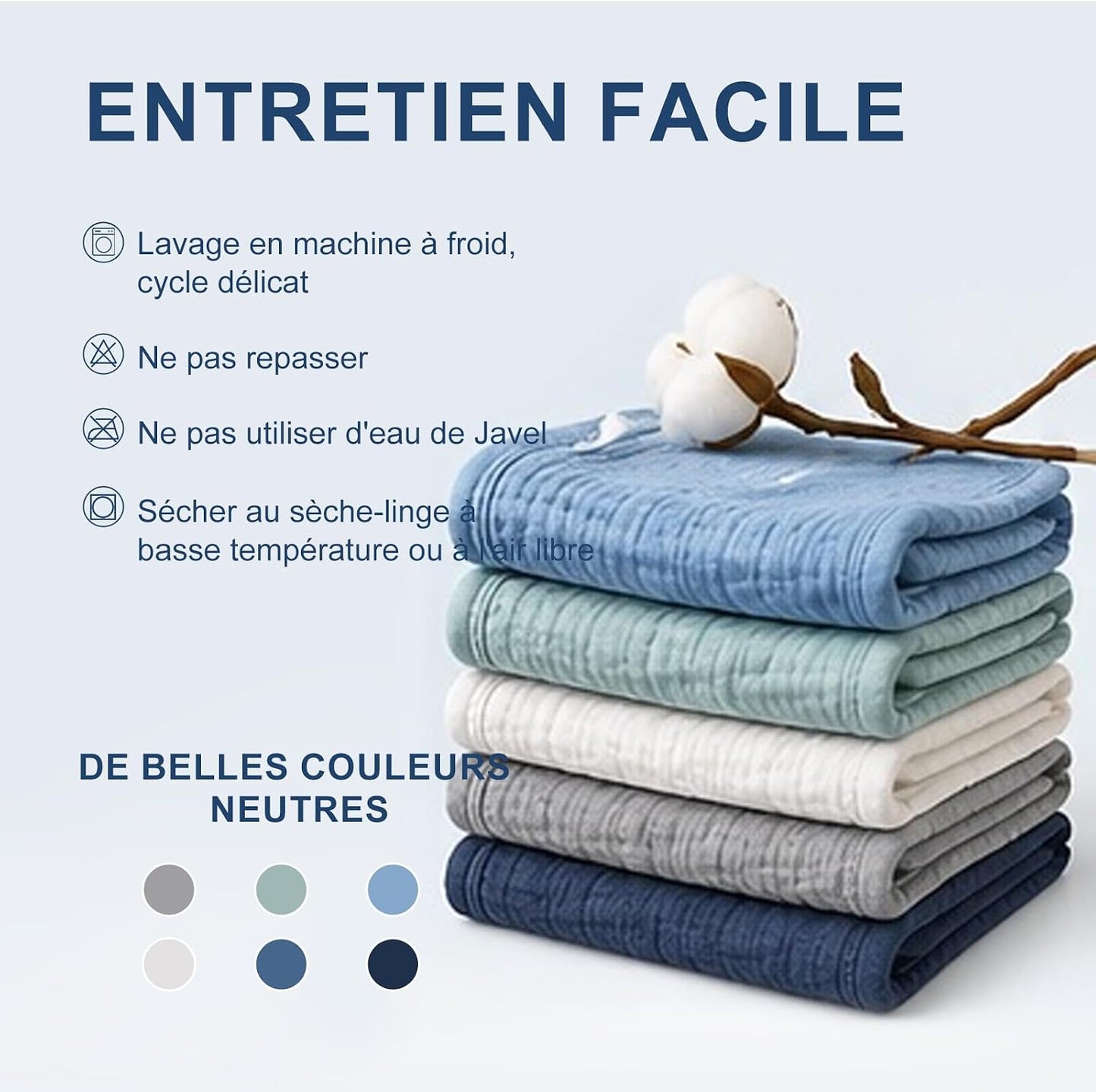 6 Stück Lätzchen Für Babys, Weich, Verstellbar, Quadratisch, Für Babys, Unisex, Mädchen & Jungen