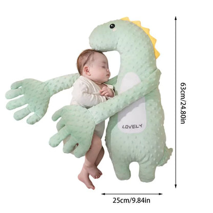 Baby Soothing Palm Automatic Palm Patting Stuffed Animal Sleep Soothers Adjustable Speed Remote Control Sleeping Buddy for Baby