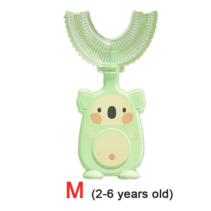 Baby Toothbrush Children'S Teeth Oral Care Cleaning Brush Soft Silicone Teethers Baby Toothbrush New Born Baby Items 2-12Y