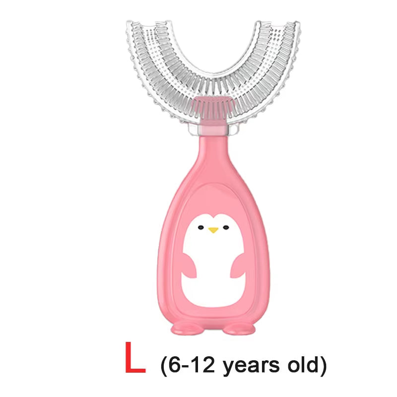 Baby Toothbrush Children'S Teeth Oral Care Cleaning Brush Soft Silicone Teethers Baby Toothbrush New Born Baby Items 2-12Y