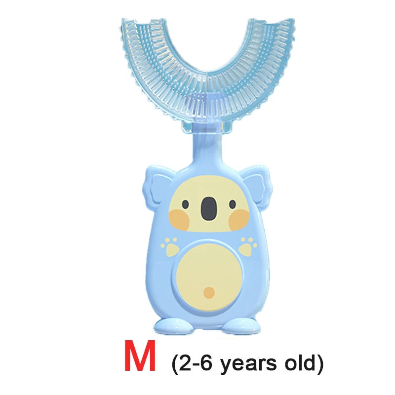 Baby Toothbrush Children'S Teeth Oral Care Cleaning Brush Soft Silicone Teethers Baby Toothbrush New Born Baby Items 2-12Y