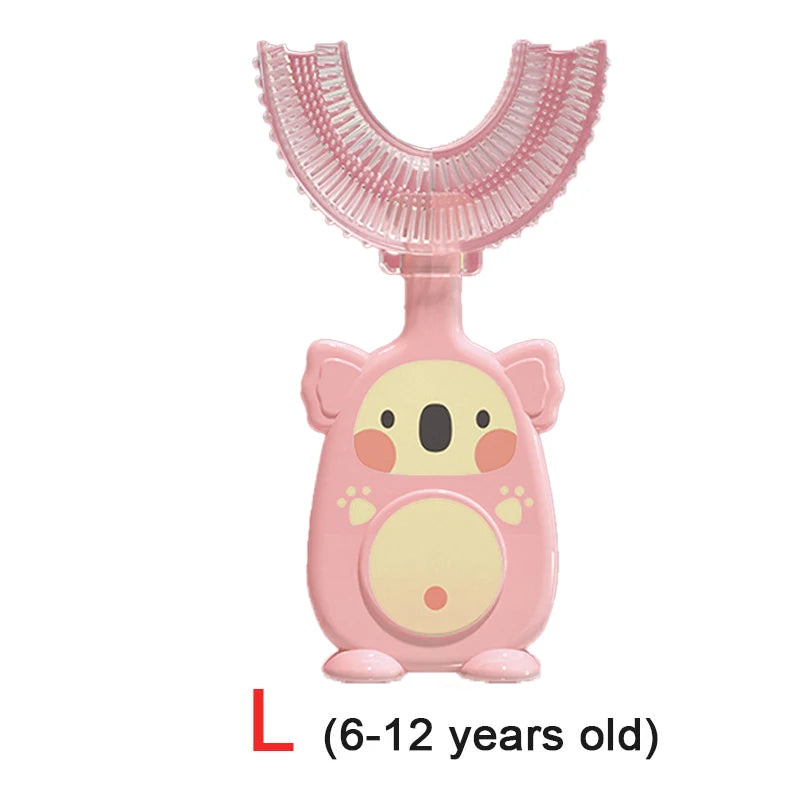 Baby Toothbrush Children'S Teeth Oral Care Cleaning Brush Soft Silicone Teethers Baby Toothbrush New Born Baby Items 2-12Y