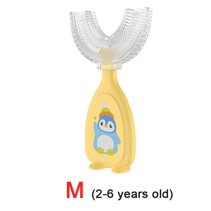 Baby Toothbrush Children'S Teeth Oral Care Cleaning Brush Soft Silicone Teethers Baby Toothbrush New Born Baby Items 2-12Y