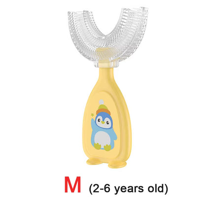 Baby Toothbrush Children'S Teeth Oral Care Cleaning Brush Soft Silicone Teethers Baby Toothbrush New Born Baby Items 2-12Y